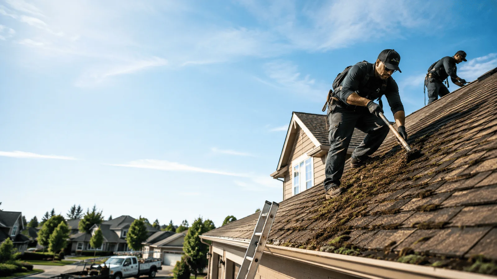 Roof Moss Removal in Choudrant, LA near me